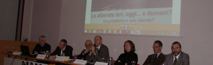 Convegno “Le alberate ieri, oggi... e domani? Un problema o una risorsa?” Aula Magna Istituto di Istruzione Superiore “Rubens Vaglio” a Biella (Viale Macallè, 54), venerdì 20 gennaio 2017, ore 9.15.