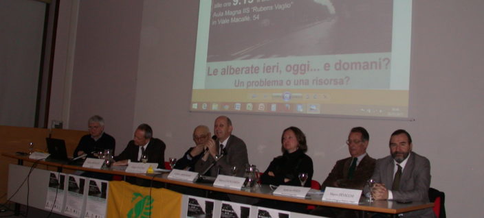 Convegno “Le alberate ieri, oggi... e domani? Un problema o una risorsa?” Aula Magna Istituto di Istruzione Superiore “Rubens Vaglio” a Biella (Viale Macallè, 54), venerdì 20 gennaio 2017, ore 9.15.